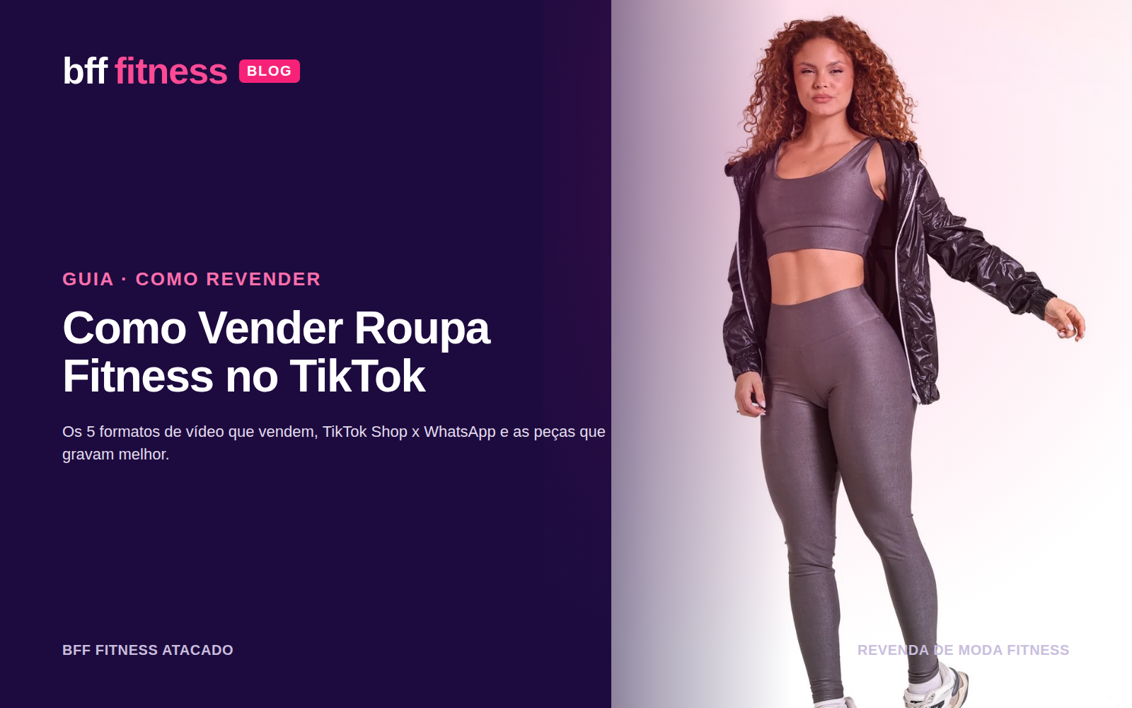 Como Vender Roupa Fitness no TikTok: Guia para Revendedoras