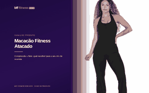 Macacão Fitness Atacado - Capa